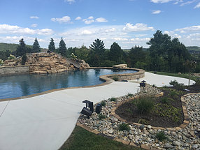 landscape design, hardscape, st. louis landscape, edging, lighting