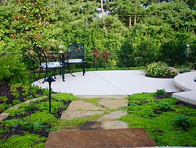 landscape design, hardscape, st. louis landscape, stone, pathway