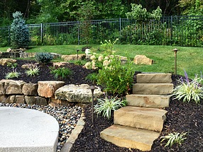 landscape design, hardscape, st. louis landscape, pathway