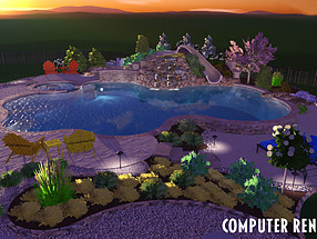 landscape design, st. louis landscape, computer rendering