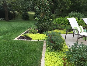 landscape design, hardscape, st. louis landscape, stone edging