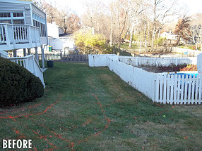 landscape design, st. louis landscape, before