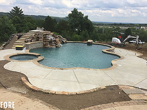 landscape design, st. louis landscape, pool