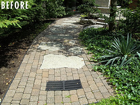 landscape design, st. louis landscape, before