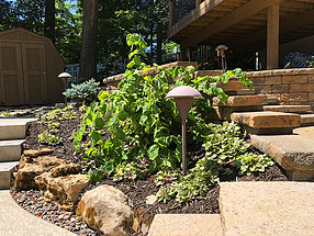 landscape design, st. louis landscape, outdoor lighting